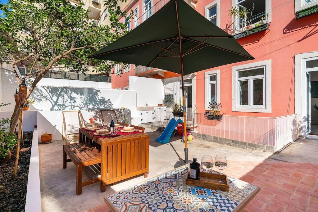 Flat Art - Luxury With Private Pool & Garden Apartment Lissabon