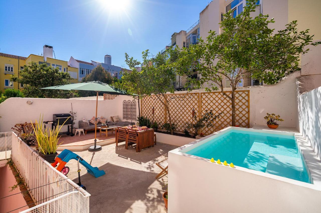 Flat Art - Luxury With Private Pool & Garden * Lisbon
